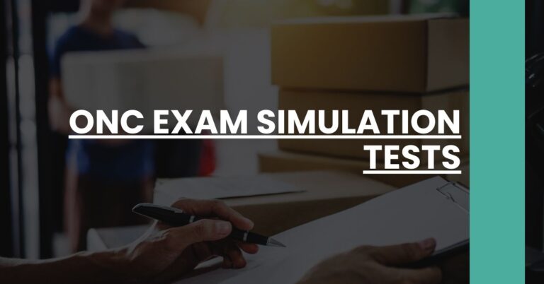 ONC Exam Simulation Tests Feature Image