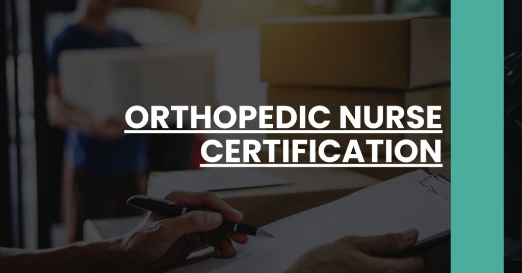 Orthopedic Nurse Certification Feature Image